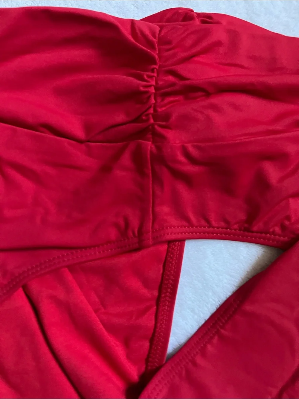 Holipick Red bathing suit bottoms - Vibrant Red